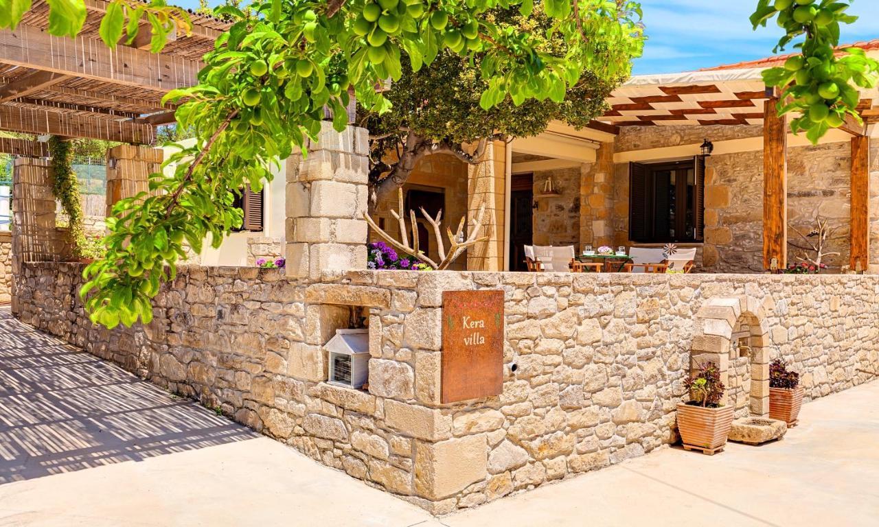Cretan Kera Villa Heated Pool Εξωτερικό φωτογραφία