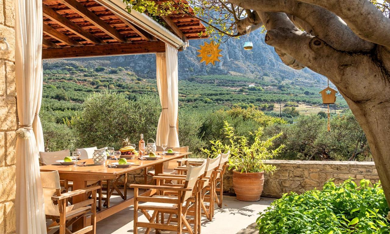Cretan Kera Villa Heated Pool Εξωτερικό φωτογραφία