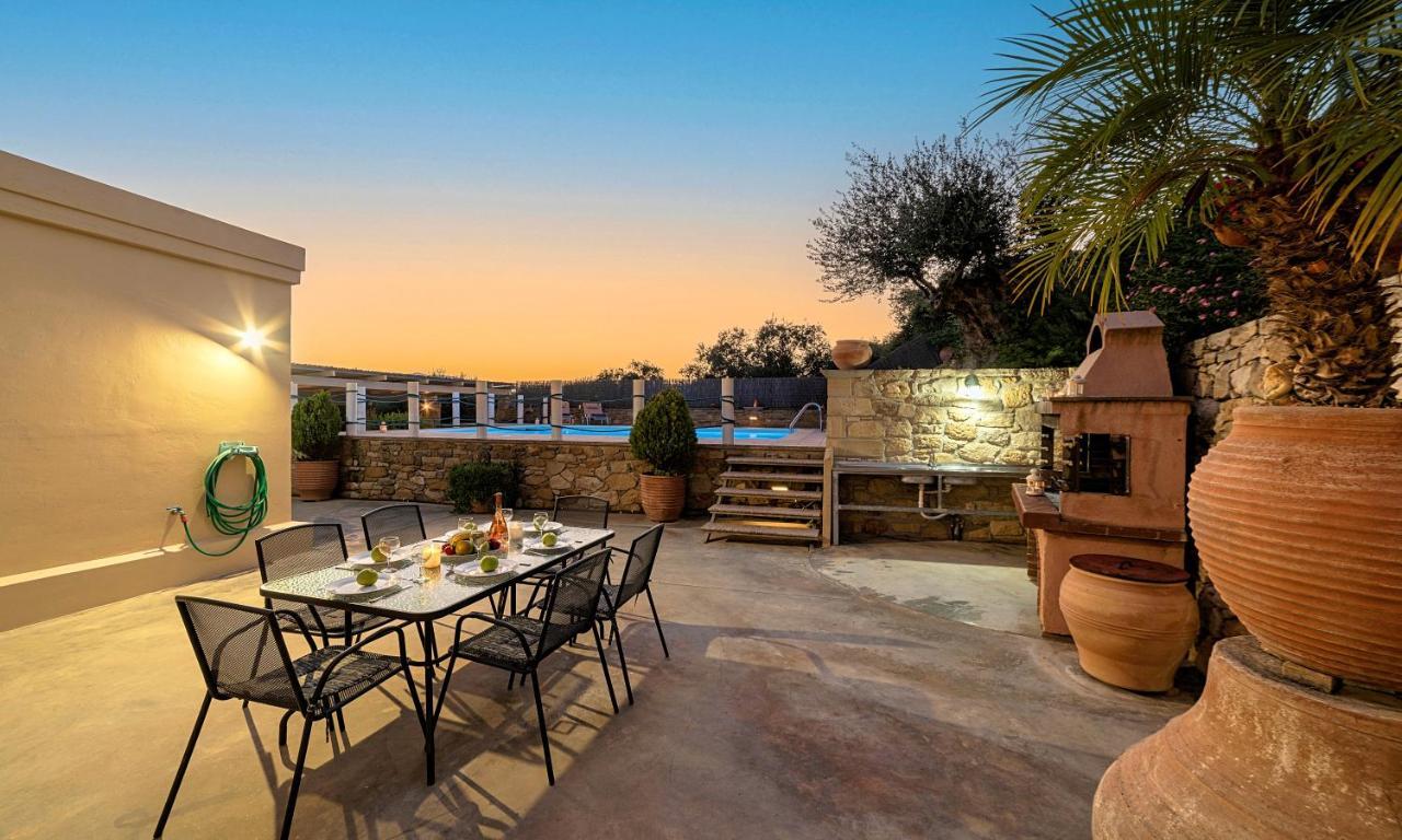 Cretan Kera Villa Heated Pool Εξωτερικό φωτογραφία