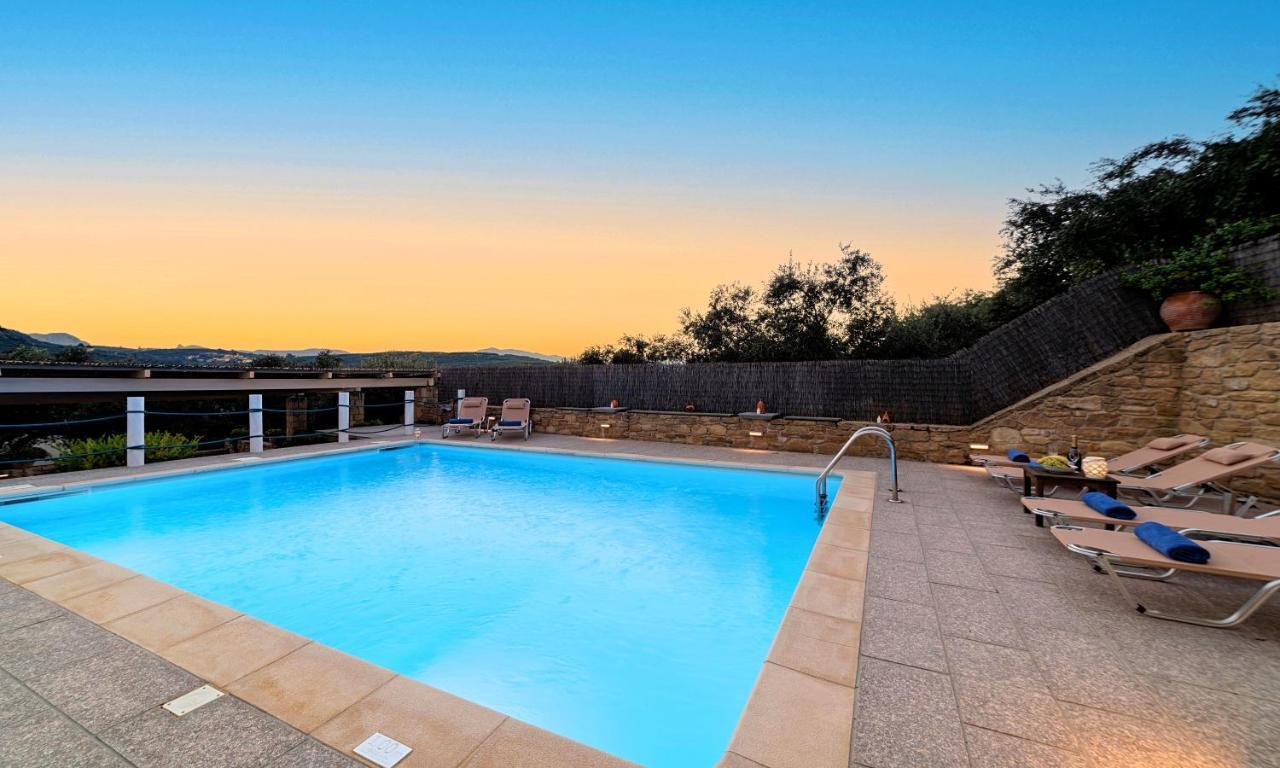 Cretan Kera Villa Heated Pool Εξωτερικό φωτογραφία